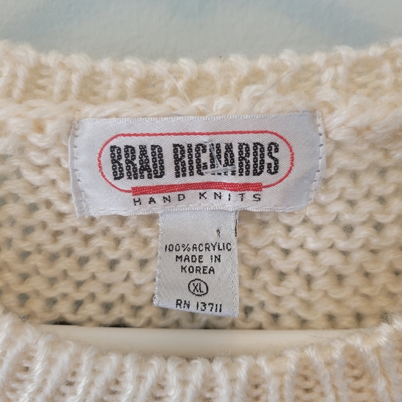 Men's Brad Richard's vintage deadstock Grandpa Sweater - Picture 12 of 12